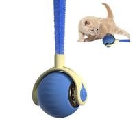 Jouet à bille roulante pour chat, jouet interactif intelligent pour chat | Jouet interactif pour animaux de compagnie à boule roulante automatique - Balle rebondissante automatique pour anima