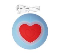 Jouet à Bille tremblante pour Chiens - Jouet Intelligent à pour Animaux de Compagnie | Balles Mobiles automatiques en Forme de cœur, Rechargeable par USB, Jouet interactif pour Chats et Chiots