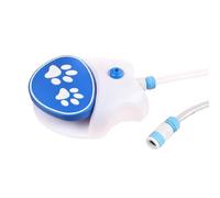 Jouet à boire avec irrigateur pour chien - distributeur d'eau portable activé, design amusant avec irrigateur longue durée | raccord pour tuyau souple doux et doux, fontaine fonctionne