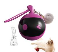 Jouet à boule à mouvement automatique : jouet de chat interactif rechargeable | Jouet de chat intelligent | Mouvement de modes irréguliers, durée de vie de la batterie plus forte, jouets de chat