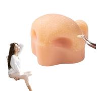 Jouet à Boutons Anti-Stress, Nose Pimple Poppings Fidget Toy, à Boutons Anti-Stress pour Adultes, sensoriels Amusants en Silicone pour l'acné du Nez