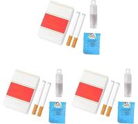 Jouet à bulles pour cigarette, accessoire de soulagement du stress à bulles de savon, mini soufflets à bulles, bâtons à bulles, solution à bulles, cigarettes à bulles, soulagement du stress, cadeaux