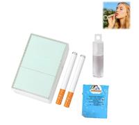 Jouet à bulles pour cigarette, accessoire de soulagement du stress à bulles de savon, mini soufflets à bulles, bâtons à bulles, solution à bulles, cigarettes à bulles, soulagement du stress, cadeaux