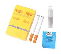 Jouet à bulles pour cigarette, fausse machine à bulles, mini jouet à bulles, solution à bulles, jouet, soulagement du stress, cadeaux pour les fêtes (X6)