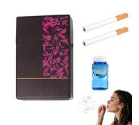 Jouet à Bulles pour Cigarette,Mini Machine à Bulle,Fausse Machines àBulles | Jouet à Bulles de Savon avec Solution à Bulle,Jouets Anti-Stress,Machine àBulle pour fêtes,Anniversaires et Festivals