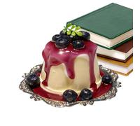 Jouet à Compression à montée Lente, Balle Anti-Stress en Silicone, sphère Fidget de 3,14 Pouces avec Doux, matériel de Jeu sensoriel Robuste, Gadget de Bureau avec Style Alimentaire Mignon, aid