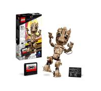 Jouet à Construire et Figurine - LEGO - 76217 - Marvel - Je s'Appelle Groot - PP et silicone