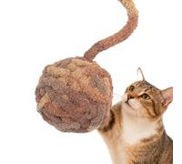 Jouet À Corde Pour Chat - Avec Clochette Intérieure Accessoire Doux Tissé Main Coloré,Boules Douces Pour Chats - Pour Jeu Intérieur Extérieur Entraînement Exercice Jeu Au Sol Voyage Stimulation