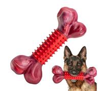 Jouet à croquer os pour chiens, jeu pour mâchoires énergétiques avec nettoyage des dents | Pour chiots et intérieur extérieur maison jardin parc