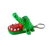 Jouet à dents de crocodile | Ensemble mignon de dentiste en forme de crocodile, hippopotame et requin pour , porte-clés innovant en forme de crocodile, jeux de société pour