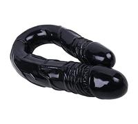 Jouet à Double Tête gode 32cm eālište häiR Göde emme Sex Gödeś ibrant Homme Femme Debutant Ｖeṇtọuse Large Gọdeṃiché pour Homme