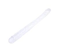 Jouet à Double Tête gode 32cm Š-exťơyșe ćoụpḷe Reálịśťe G e G e é Re e P Fe e Double Tete Șìlìćone