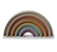 Mushie Arcoiris Apilables Solid Tropical 1ud