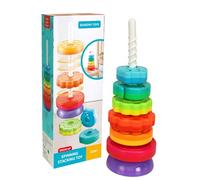 Jouet À Empiler Bébé, Jouet Empilable Rotatif, Jouet À Pile Tournante, Tour Rotative Arc-en-ciell, Jouets d'apprentissage Éducatifs Et Interactifs pour Développer La Concentration Et La Créativité, C