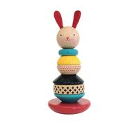 Jouet À Empiler En Bois En Forme De Lapin-Yunong