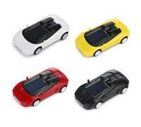 Jouet A Energie Solaire Mini Voiture Cadeau Pour Enfants Super Mignon Creatif Abs Materiau Non Toxique Prefere Des Enfants, Noir