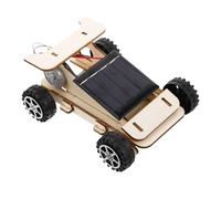 Jouet à Énergie Solaire Voiture Assemblage 1 Set ABS Bois Garçon et Filles | Éducation Scientifique, Observation Renforcée, Intérêt Science, Kit pour Garçon et Filles, Maquette