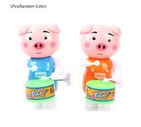 Jouet À Enrouler En Plastique 15cm/6 Pouces 066b, Joli Tambour À Battements D'Animaux, Cadeaux De Fête Pour Bébé
