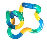Jouet à Faire Tourner Fidget, Jouets sensoriels Fidget, Outils d’Imagination pour Le Cerveau, Jouets sensoriels Anti-anxiété pour Enfants et Adultes 【Crystal Model】 Yellow, Blue and Green