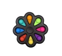 Jouet À Fossettes Pour Enfant, Anti-Stress, À Main, Facile À Utiliser, En Silicone Souple, Décompression, Sensoriel, Pour Soulager L'Autisme