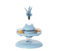 Jouet À Friandises Pour Chat - Jouet Distributeur De Croquettes Avec Base Antidérapante Et Circuit À Bille | Interactif Pour Nourriture Féline - Pour Chats Chatons Toutes Tailles Exercice Régime