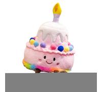Jouet à gâteau avec bougies | Toys de gâteau d'anniversaire de coupe en bois | en peluche en forme de gâteaux | Faux gâteaux avec bougies et numéros | Joue une chanson de joyeux anniversaire p