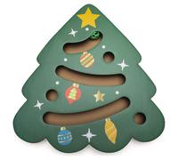 Jouet À Gratter De Noël Beeztees Pour Chats 42x40cm Avec Clochettes Et Catnip