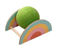 Jouet à gratter pour chat Griffe de meulage pour chat en corde de sisal | Fournitures décoratives pour meubles pour animaux de compagnie Résistant aux rayures, à l'usure et aux morsures