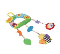 Jouet à hochet coloré en peluche à suspendre, cloche de lit pour bébé, sûr pour la poussette