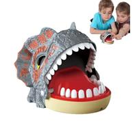 Jouet à mâcher à la main, jouet à mâcher le doigt, jouet de farce pour jeu de morsure, jouets amusants et compliqués pour jeux de dentiste | Jouet interactif dinosaure pour