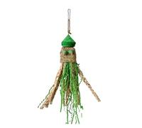 Jouet à mâcher à suspendre pour petit animal de compagnie - Bandes de meulage des dents - Perroquets - Perruches - Pour calopsittes et conures