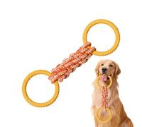 Jouet à mâcher agressif pour chien - Corde en coton durable et robuste, jouet d'intérieur et d'extérieur, aide au meulage des dents de chiot, favorise la santé des dents et de la mâchoire | Pour