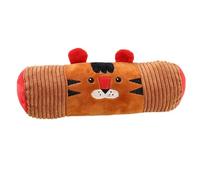 Jouet à mâcher agressif pour chien - Jouet à mâcher pour chiots - Cylindre souple - Jouet en peluche couineur - Jouet à mâcher - Jouet à mâcher pour chien - Jouet anti-stress pour la santé des animaux