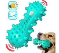 Jouet à mâcher - BLEU - Brosse à Dent - Résistant - Sonore - Nettoyage des Dents
