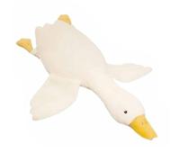 Jouet À Mâcher De Chien, Apaisant Et Divertissant, 50 Cm / 19,68 Pouces, Jouet De Chiot De Canard Blanc, Peluche À Croquer Pour Animaux De Compagnie, Matériau Réaliste Et Sûr, Pour Les Petites Grandes