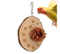 Jouet à mâcher en bois pour oiseaux, bloc de liège - Perroquet recherche et mastication, entraînement à mordre en bois pour soulager le stress, jouet amusant pour améliorer l'intelligence et les