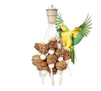Jouet à Mâcher en Bois pour Perroquet,Soulagement de l'Ennui de la Calopsitte | Jouet Interactif pour Perroquet,pour conure, propriétaires d'animaux, dresseurs, refuges, zoos, volières, salon, chambre