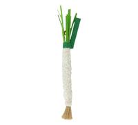 Jouet à mâcher en feutre en forme de scallion - Fournitures interactives de dressage pour animaux de compagnie - Durable pour les chats de petite, moyenne et grande taille - Jouet à mâcher