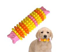 Jouet à mâcher en forme de chenille pour chien | Jouet à mâcher résistant aux morsures | Bâton à mâcher flexible pour les maisons, les cours, les chiens de petite et moyenne taille