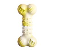 Jouet à mâcher en forme d'os - Brosse à dents molaire pour chien, nettoyage des dents de chiot | Os, outil de farce pour chiens mignons, jouet interactif à mâcher en caoutchouc, jouet à mordre amusant