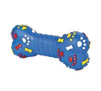 Jouet à mâcher en forme d'os de chien qui couine 15cm