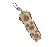 Jouet à mâcher en liège pour perroquets, aras, perruches, perroquets du Sénégal, conures du soleil, petits cacatoès, conures à mâcher pour oiseaux