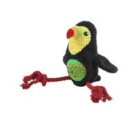 Jouet à mâcher en peluche douce pour chiens avec distributeur de friandises, jouet en peluche pour chiens de petite, moyenne et grande taille, jouet interactif à mâcher pour chiots qui font leurs