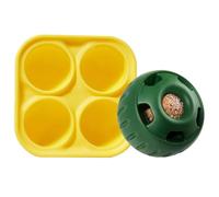 Jouet à mâcher et plateau à friandises pour chien, jouet durable à remplir en caoutchouc naturel, amusant à mâcher, chasser et rapporter, garder votre chiot distrait, réutilisable, passe au