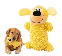 Jouet à mâcher grinçant pour Petits Chiens et Chiots, Peluche nettoyante Dentaire avec Son de Rire, Jouet interactif Anti-Ennui pour Dentition, Jeu intérieur