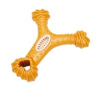 Jouet à Mâcher Interactif Polyvalent pour Animaux de Compagnie, pour Chiens de Grande, Moyenne et Petite Taille, Distribution de Friandises, Conception en Os Durable (Os en Forme de Y