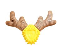 Jouet à mâcher pour animaux de compagnie, jouet couineur pour chien, jouet interactif en forme de bois de cerf, jouet à mâcher indestructible, jouet à mâcher pour le nettoyage des dents, jouet durable