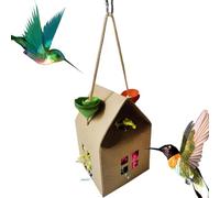 Jouet à mâcher pour Animaux de Compagnie, Jouets pour Oiseaux, Jeu interactif biRCA poetto hangable, Parakeet divertissant Le Papier de Destruction pour Conure, Cockatiel,
