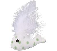 Jouet à mâcher pour Chat en Peluche Super Douce en Forme de Baleine Fournitures interactives pour Animaux de Compagnie - VertBien géré