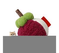 Jouet à mâcher pour Chat - Jouet interactif en Peluche Douce pour | Simulation de Fruits pour la Conception, Exciter la Mastication du, réduire l'ennui, Nettoyer Les Dents, Jouer Calme à